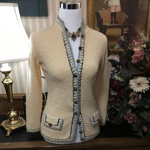 Rare St John Knits Vintage Cardigan Sweater